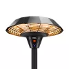 Āra stāvošais infrasarkanais sildītājs TARGUS TB2068S-01, 2000 W, 3 jaudas līmeņi, IP45, līdz 20 m²