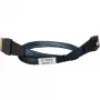 ICY DOCK - MB4026L-B - SlimSAS 4i SFF-8654 uz OCuLink 4i SFF-8611 kabelis – 0,5m