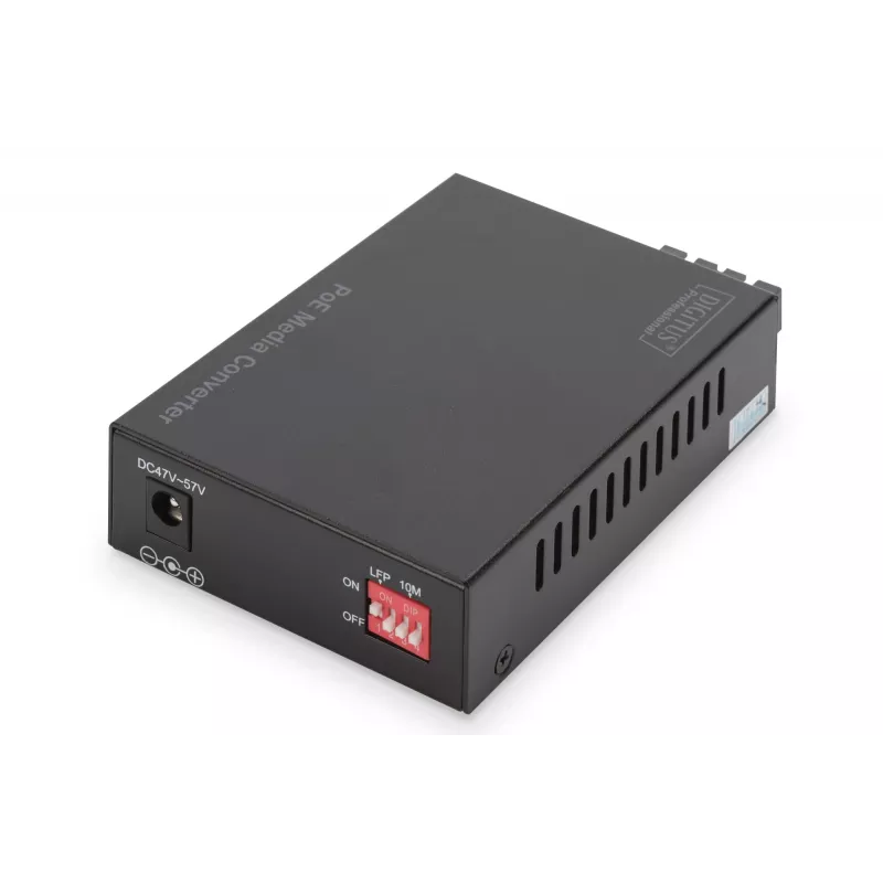 Digitus Gigabit PoE mediju pārveidotājs, RJ45 / SC, MM, PSE