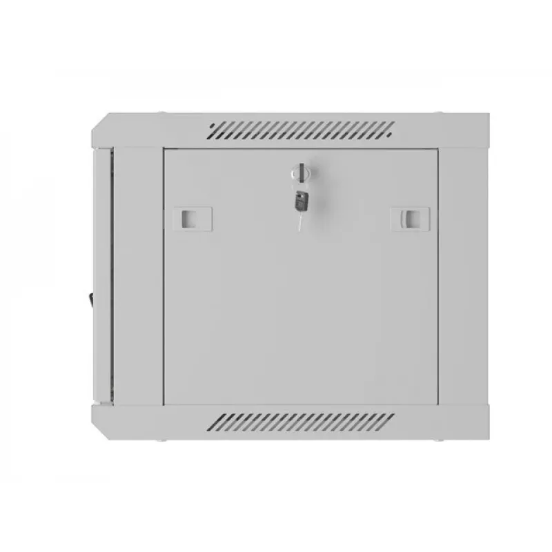 Lanberg sienas skapis 19 inch 6U 600x450 mm, pelēks, perforētas durvis