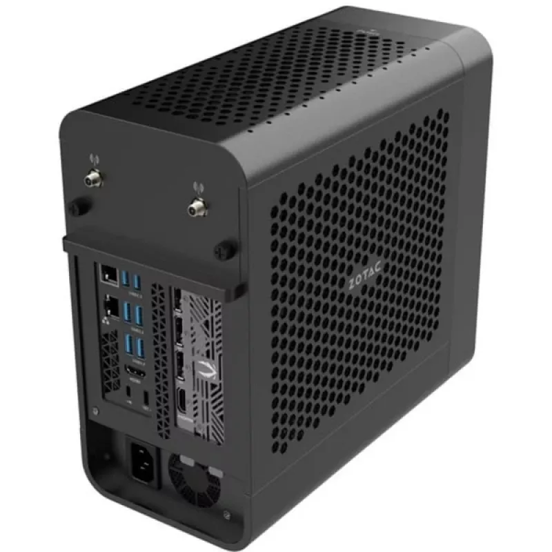 ZOTAC ZBOX-EU27507TC-BE-W5B Intel Core Ultra 7 265 RTX 5070 Ti 16GB DDR5 1TB M.2 SSD W11H WIFI BT 5G LAN GLAN 3xDP HDMI EMEA EU+UK