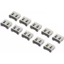 USB portu bloķētājs Renkforce rf-USBBlocker-02 10 gab. iepakojumā, sudraba
