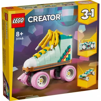 LEGO Creator Retro Roller Skates komplekts 31148 2-in-1 modelis, 342 gabali, 140×160×70 mm