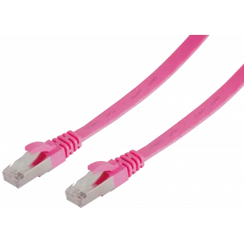Tīkla kabelis ShiverPeaks BS75511-SLM Fuksīns 1m Cat7 U/FTP STP
