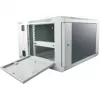 Rack skapis ALLNET SMB6612 Pelēks 33 kg, servera/tīkla korpuss, kompakts grīdas skapis