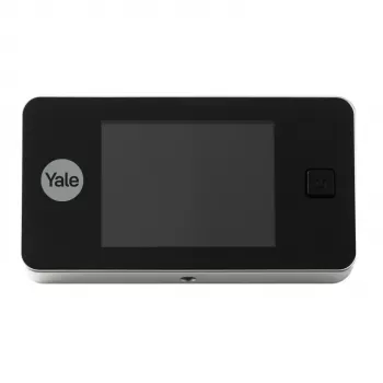 Digitālais durvju skatītājs Yale 45-0500-1432-00-6011 — 8,13 cm LCD, 105° skata leņķis, 110° leņķis, melns, 2×AAA