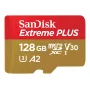 Western Digital Extreme Plus MicroSDXC 128GB + SD Adapter 200MB/s 90MB/s A2 C10 V3 (SDSQXBD-128G-GN6MA)