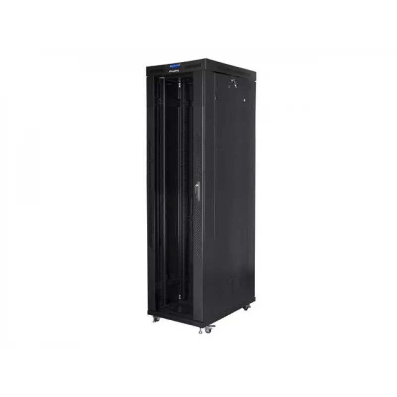 Brīvi stāvošs serveru skapis LANBERG FF01-8047-12BL 47U 800×1000 mm IP20 154.5 kg Melns