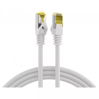 EFB-Elektronik RJ45 Patch vads Cat.6A S/FTP LSZH Cat.7 neekranēts balts 0,15m