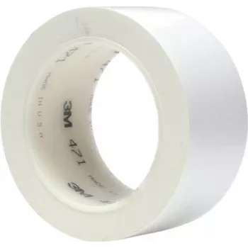 3M 471W50 Baltā līmlente 50 mm