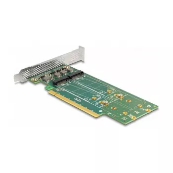 DeLOCK PCI Express 4.0 x16 karte 4 x iekšējais NVMe M.2 Key M 110 mm