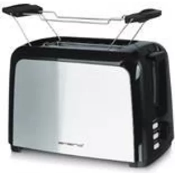 Triton TO-123924 2-durvju grauzdētājs 750 W, Melns un Nerūsējošais tērauds