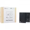 Shelly LinkedGo Black viedais HVAC termostats – digitālais Wi‑Fi (802.11b/g/n), 87×87×35 mm