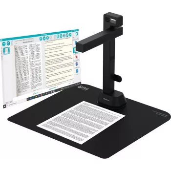 A3 dokumentu skeneris I.R.I.S. 462992 — 32 MP CMOS, maks. skenēšana 420×297 mm, 4608×3456 px, USB, melns, 1.15 kg
