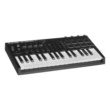M-AUDIO Oxygen Pro Mini MIDI tastatūra 32 taustiņi USB Melna