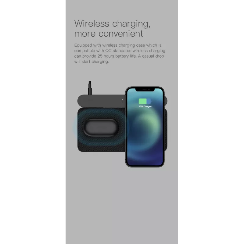 Orsen T3 Bluetooth austiņas, melnas