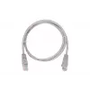 Extralink Cat5e UTP tīkla vads 1 m, RJ-45 – RJ-45, pelēks