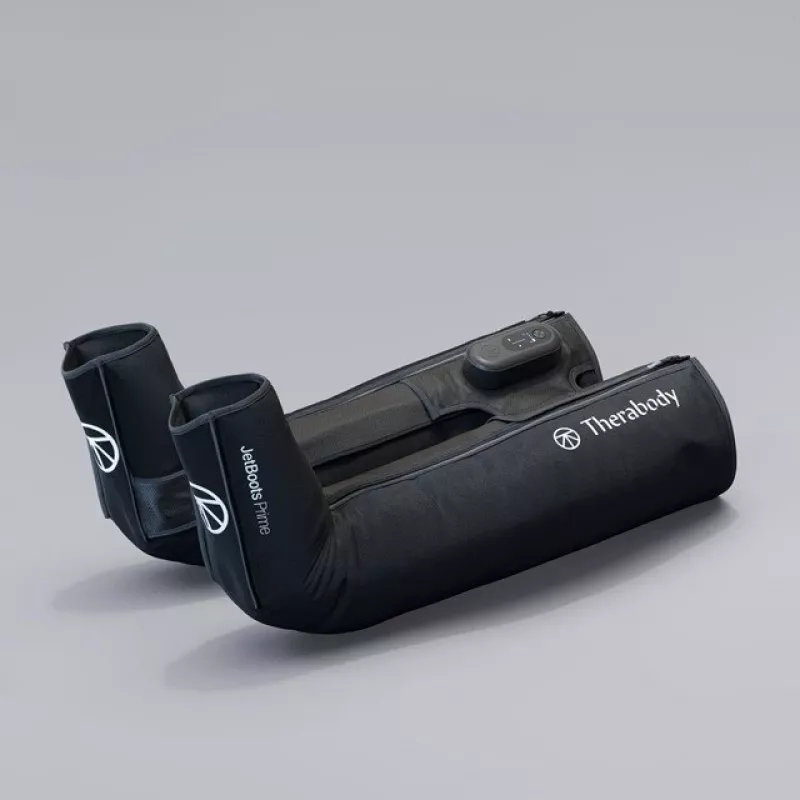 Therabody RecoveryAir JetBoots Prime, izmērs S, melni