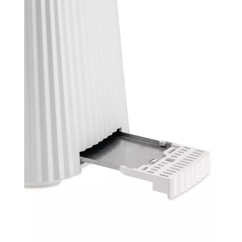 Grauzdētājs Alessi MDL08B Melns — Plissé dizains, 6 grauzdēšanas līmeņi, bagelis/atkausēšana/uzsildīšana, 340×185×250 mm