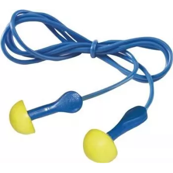 Ausu aizbāžņi 3M Ear Express EX01001 ar auklu, 1 pāris