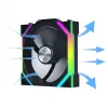 Lian Li UNI FAN SL Wireless 120 G99.12SL1W1B.00 korpusa ventilators, ARGB, PWM, 120 mm, melns