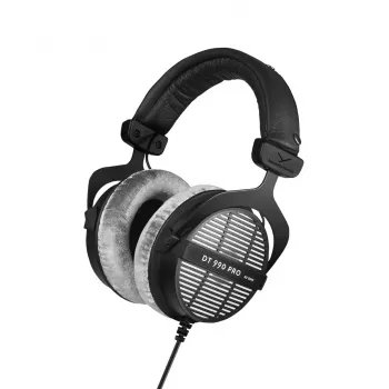 Studio austiņas Beyerdynamic DT 990 PRO 80 Ω, vadu, circumaural, 3 m kabelis, melnas