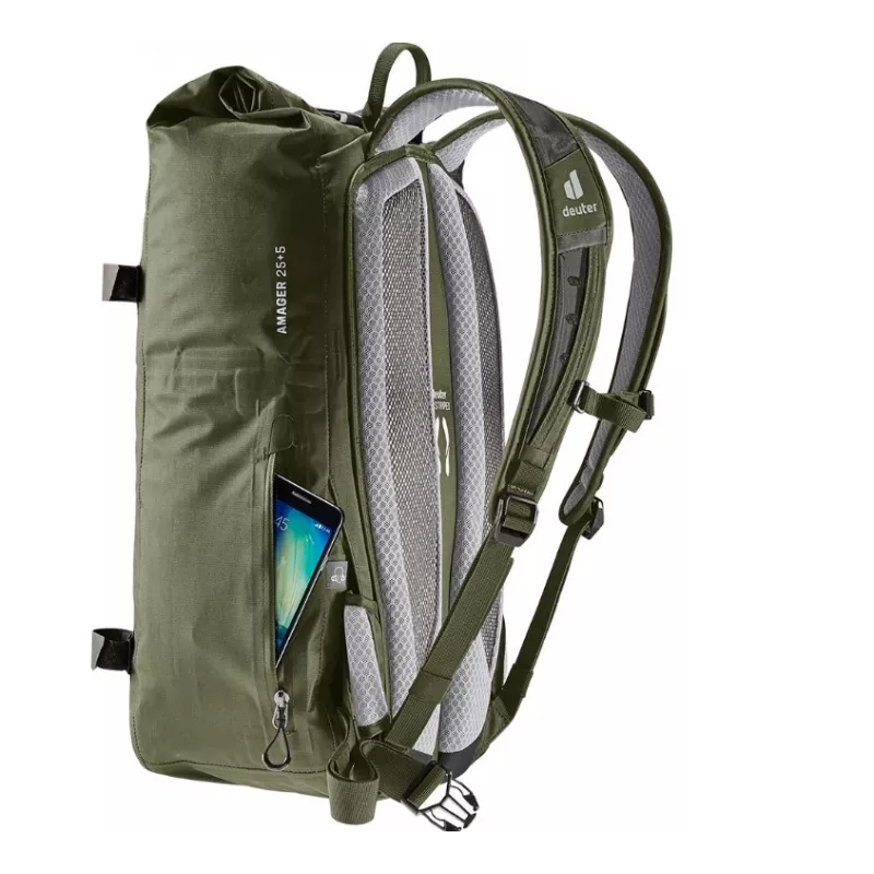 Mugursoma velosipēdam - Deuter Amager 25+5 Graphite