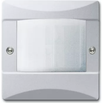 Bezvadu 180° UP Sensors Busch Jaeger — griestu/sienas montāža, alumīnijs, 70×70×29 mm