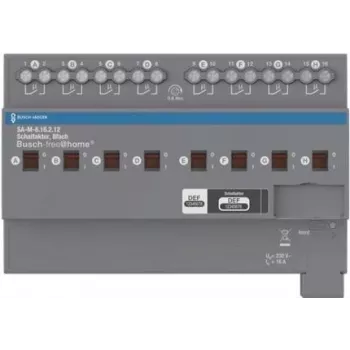 BUSCH-JAEGER SA-M-8.16.2.12 komutācijas izpildmehānisms 8-kanālu 16A REG (2CDG510026R0021)