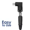 Akyga AK-ND-D07 DC 5,5 x 2,1 mm – USB-C PD adapteris klēpjdatora lādētājam, 65 W, saderīgs ar HP