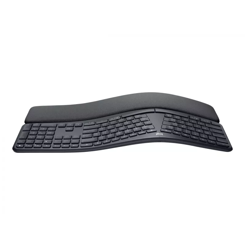 Logitech Ergo K860 for Business bezvadu tastatūra RF + Bluetooth Šveices izkārtojums grafīta (920-010347)