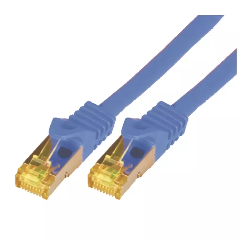 Tīkla kabelis M-Cab 5m RJ-45 Cat7 Zils