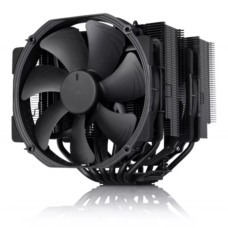 Noctua NH-D15 Chromax Pure Black CPU dzesētājs ar diviem 140mm ventilatoriem
