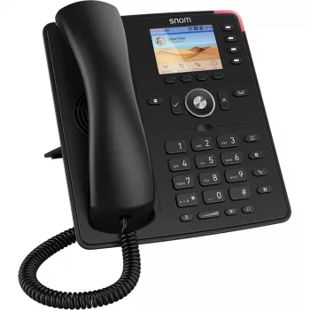 IP telefons Snom D713 Melns TFT