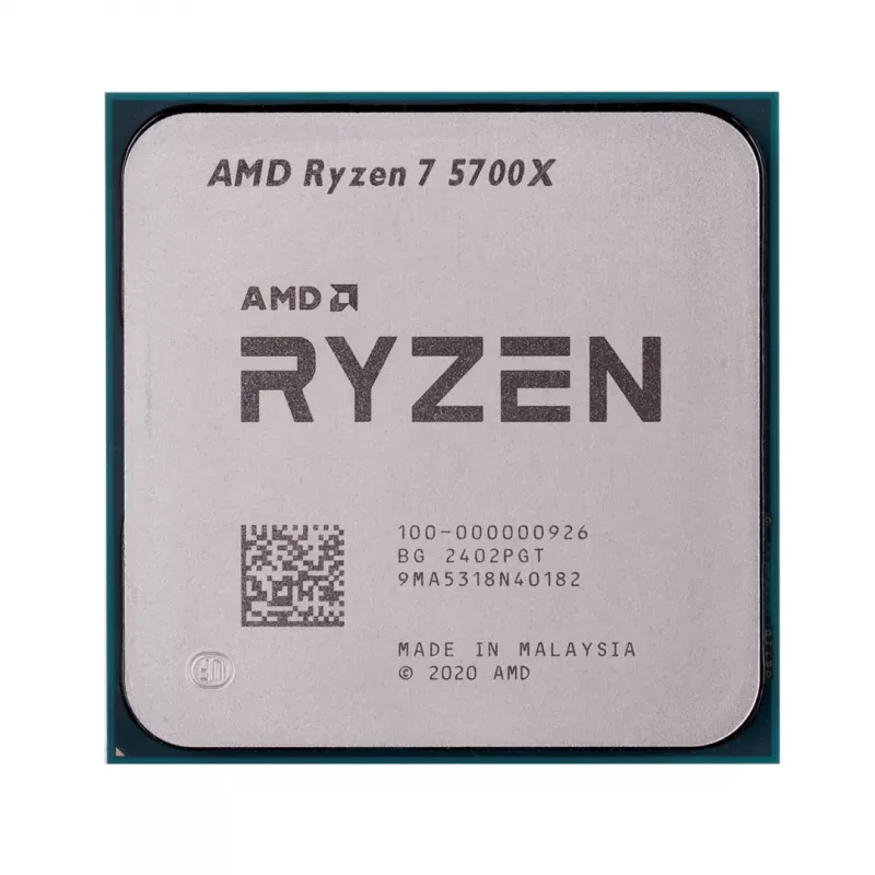 Procesors AMD Ryzen 7 5700X 3.4 GHz 8 kodoli 32 MB L3 ligzda AM4
