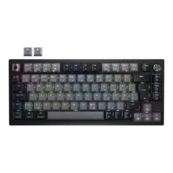 Mehāniskā spēļu tastatūra CORSAIR K65 PLUS Wireless — Nordic Black, kompakts izkārtojums, USB Type-A