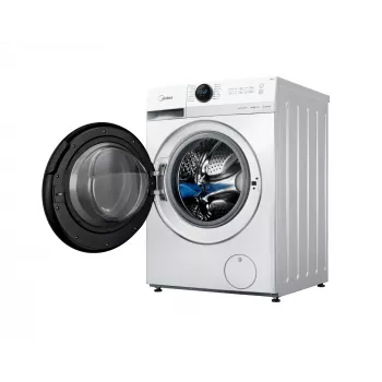 Veļas mazgājamā mašīna Midea MF200W80WB/W-HR, priekšējā ielāde, 8 kg, 1400 RPM, LCD, tvaiks, 60 cm plata