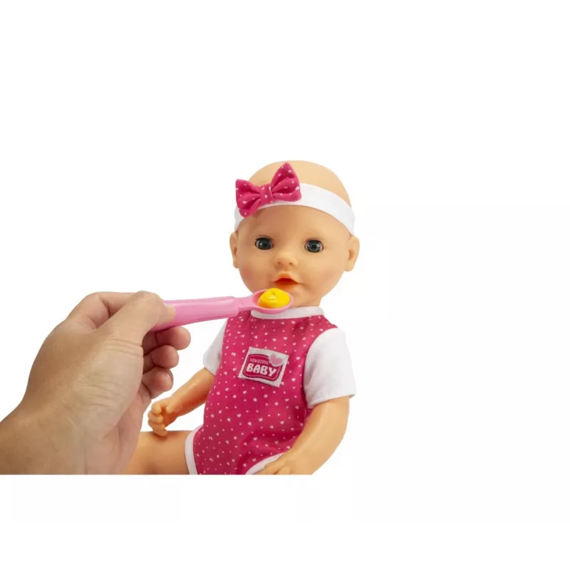 SIMBA New Born Baby Hungry Baby 38 cm – reālistiska mazuļa lelle, 38 cm