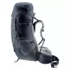 Deuter Aircontact Lite 45+10 SL Sieviešu pārgājienu mugursoma Melna
