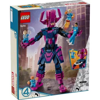 LEGO būvēšanas komplekts Marvel Super Heroes 76316 — Fantastiskais četrinieks: Galactus minifigūru komplekts, 427 gab., 4 minifigūras, vecumam 9+