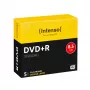 Intenso 5 x DVD+R DL 8,5 GB 8x kastītē (Jewel Case) (4311245)