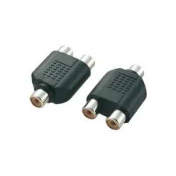 RCA (Cinch) Y-Adapter SpeaKa Professional SP-2873360 — 1x sieviete uz 2x sieviete