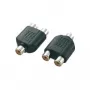 RCA (Cinch) Y-Adapter SpeaKa Professional SP-2873360 — 1x sieviete uz 2x sieviete