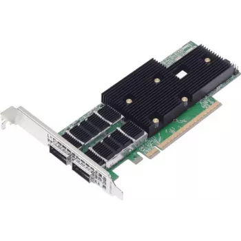 BC 200 GbE 2-port QSFP112 servera adapteris NetXtreme P2200G (2x QSFP112) vairumā PCIe 5.0 x16 ar pilna augstuma un zema profila kronšteinu
