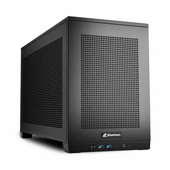 Sharkoon REBEL C20 RGB ITX datora korpuss Melns