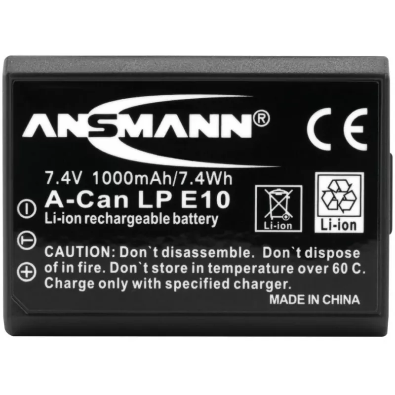 Ansmann A-Can LP-E10 Litija-Jonu Akumulators 1000 mAh