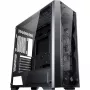 RAIJINTEK PONOS TG4 - Galda dators - PC - SPCC - Melns - ATX - EATX - EEB - micro ATX - Mini-ATX - Spēlēm