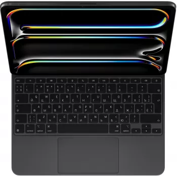 APPLE Magic Keyboard iPad Pro 13 collu (M4) - Krievu - Melns