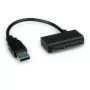 ROLINE USB 3.0 uz SATA adapteris - krātuves kontrolieris - 6.4 cm, 8.9 cm (2.5 inch, 3.5 inch) - SATA 6Gb/s - 600 MB/s - USB 3.0 - Melns (12.02.1043)