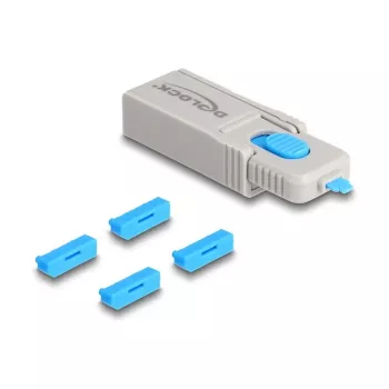 Portu bloķētājs DeLOCK 20927 DisplayPort 4 gab. + bloķēšanas instruments